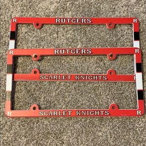 Rutgers License Plate Cover (2)
